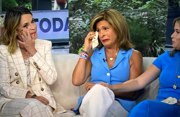 Savannah Guthrie, Hoda Kotb and Jenna Bush Hager on "Today"